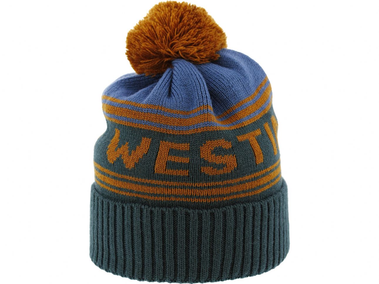 Westin Snowroller Bobble Hat Petrol